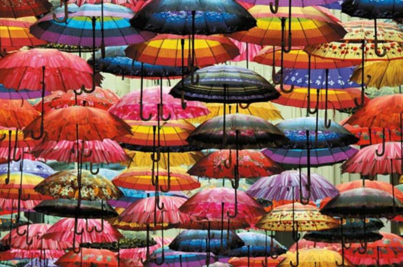 Parapluies Colorés