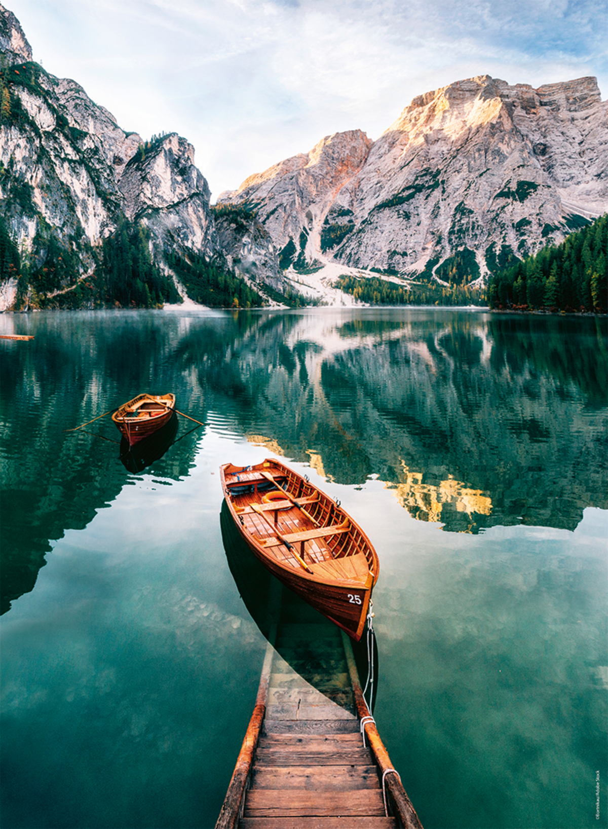 Les Barques du Lac de Braies - Italie