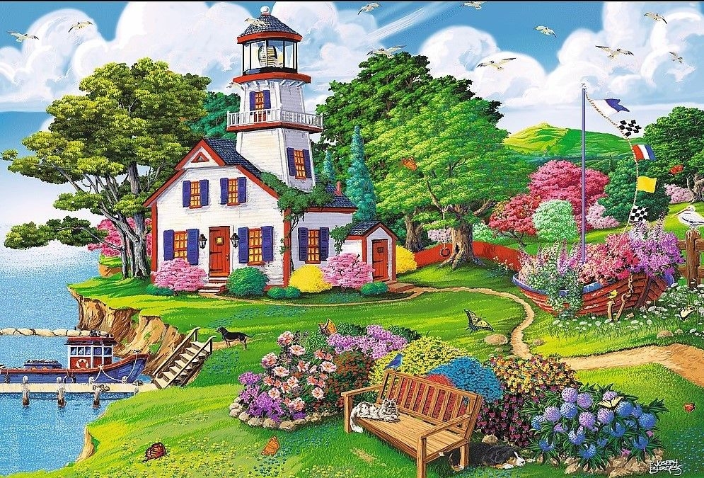 Puzzle en Bois - Summer Haven