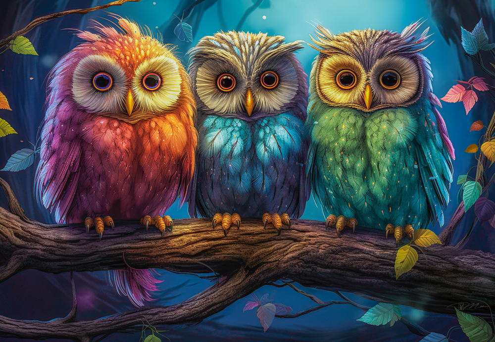Trois Petits Hiboux