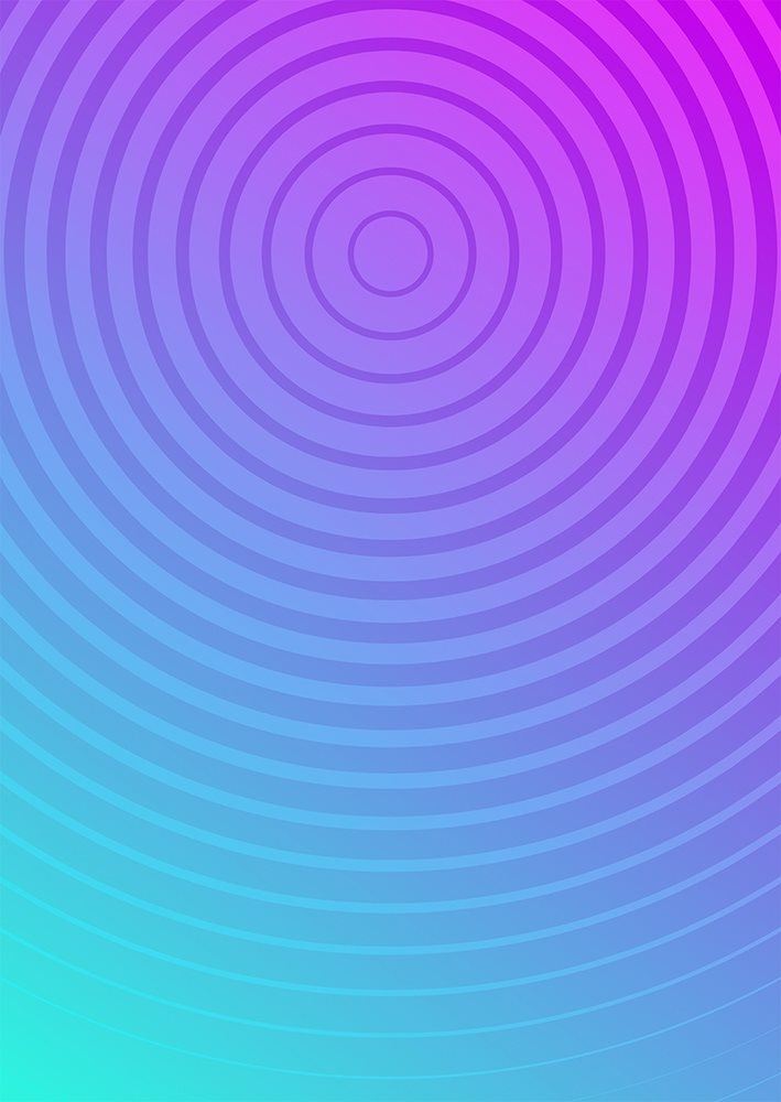 Circle Gradient Number Three