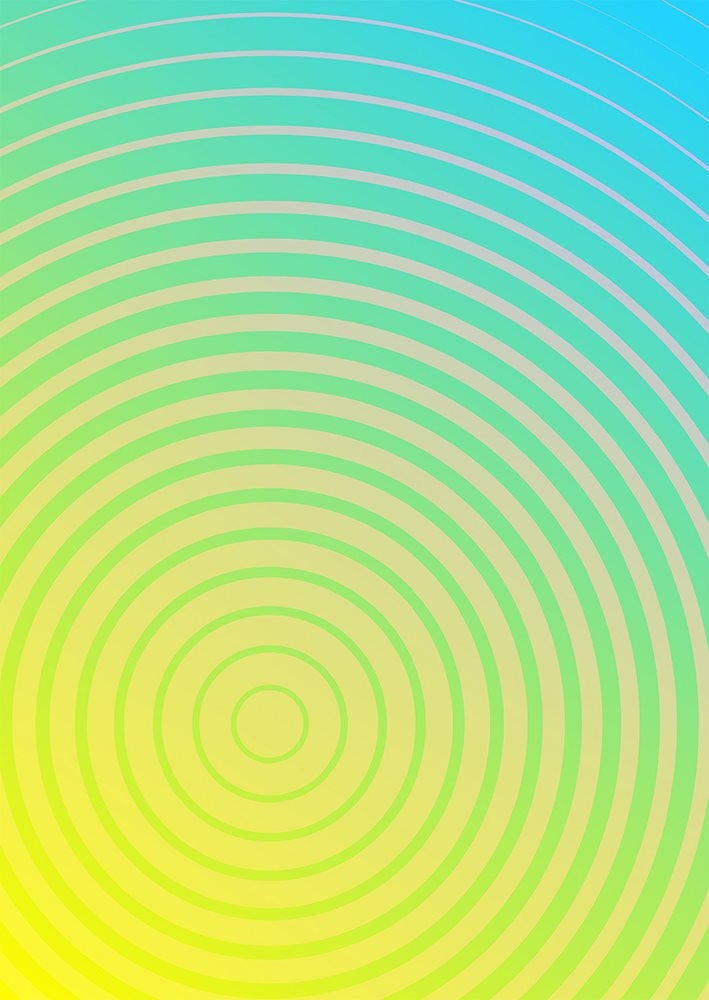 Circle Gradient Number Four
