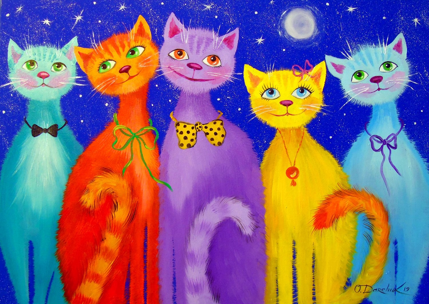 Chats Souriants