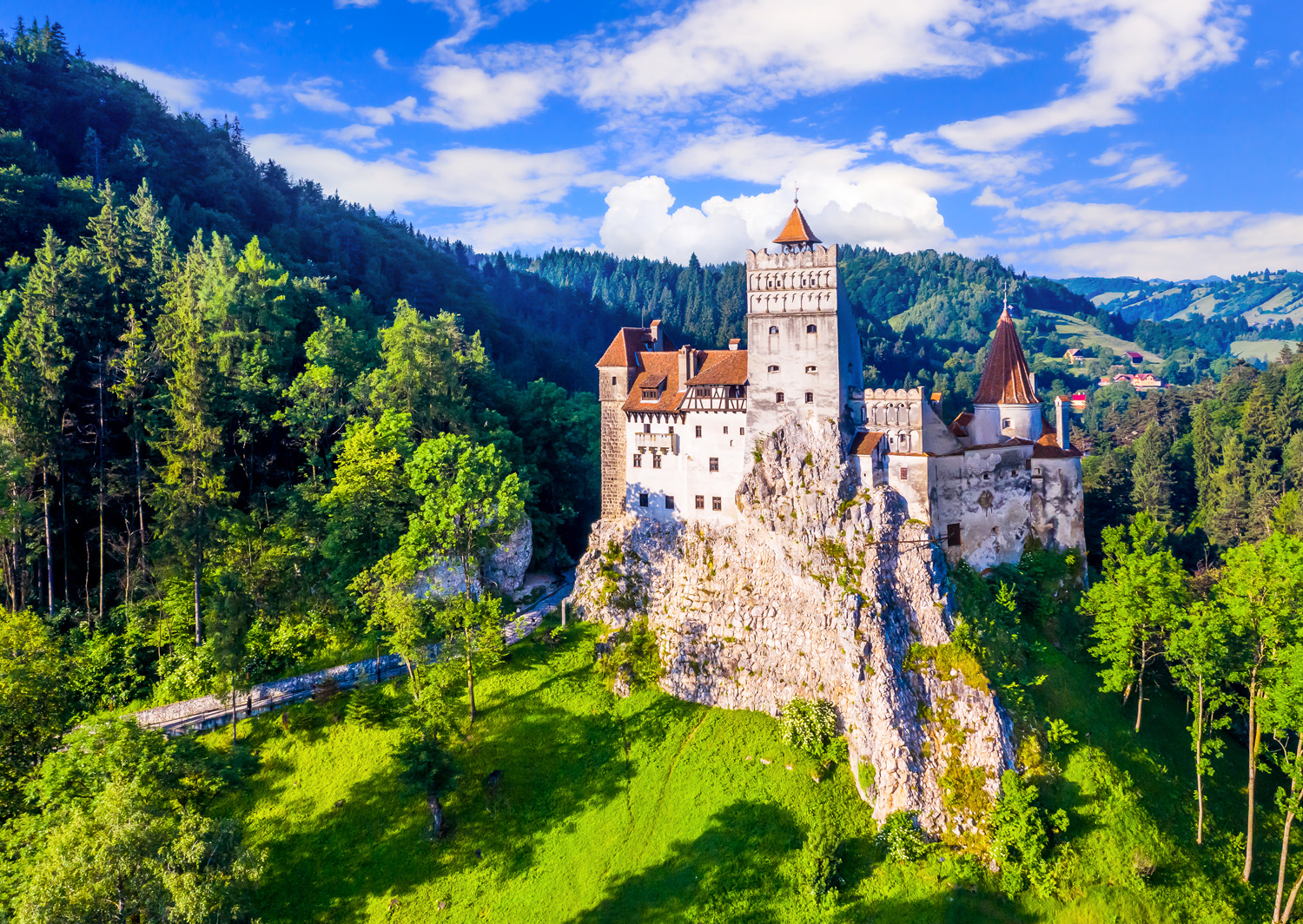 Château de Bran en Été, Roumanie