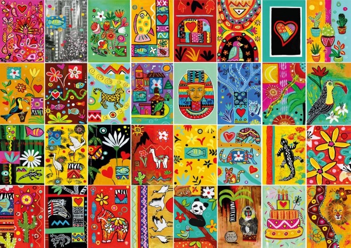 Mosaïque Pop Art