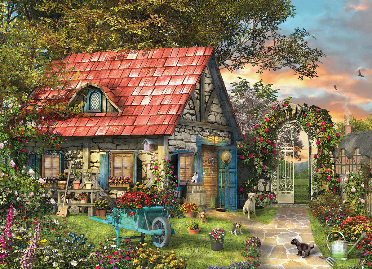 Pièces XXL - Family Puzzle: Dominic Davison - The Country Shed