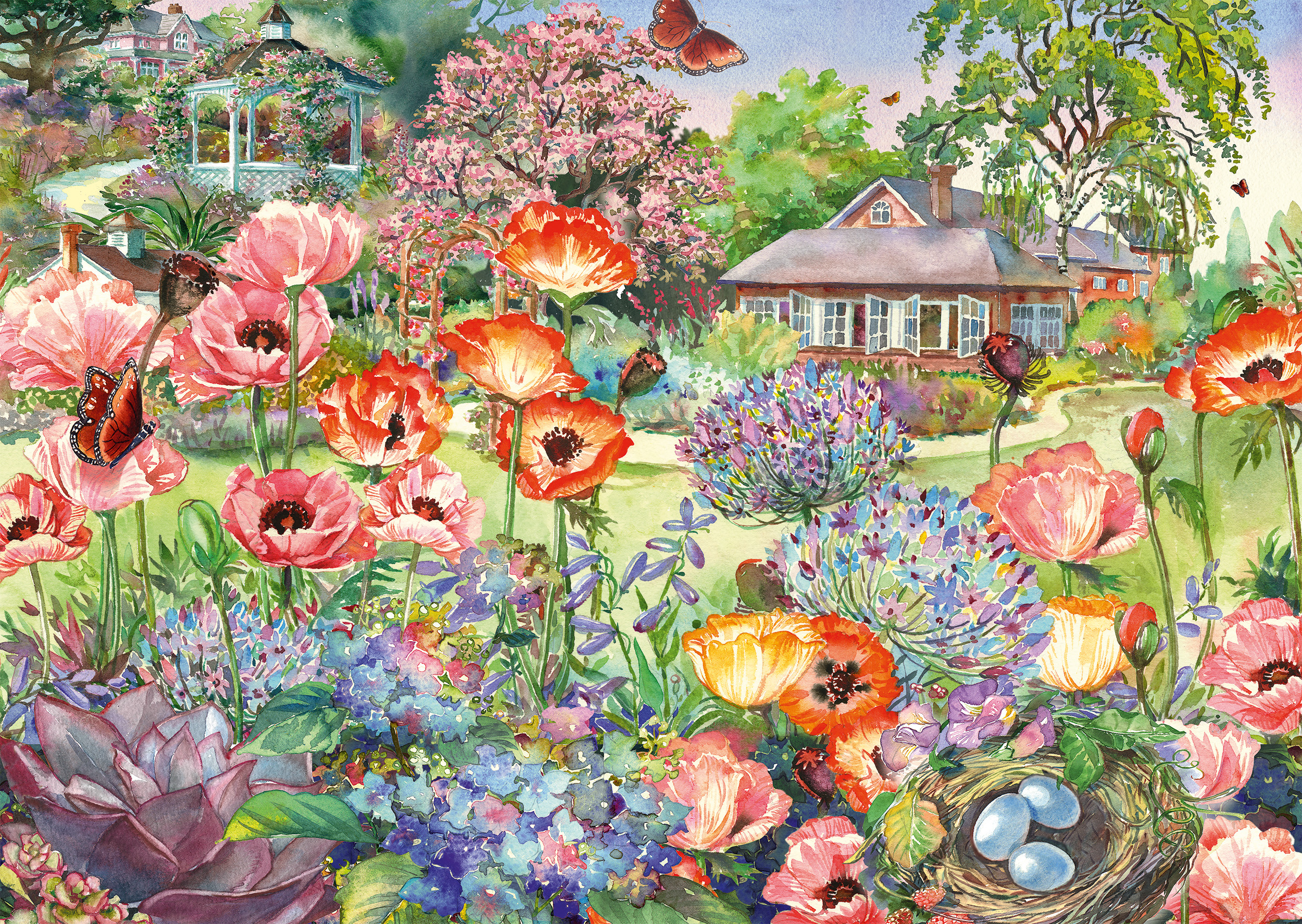 Jardin fleuri