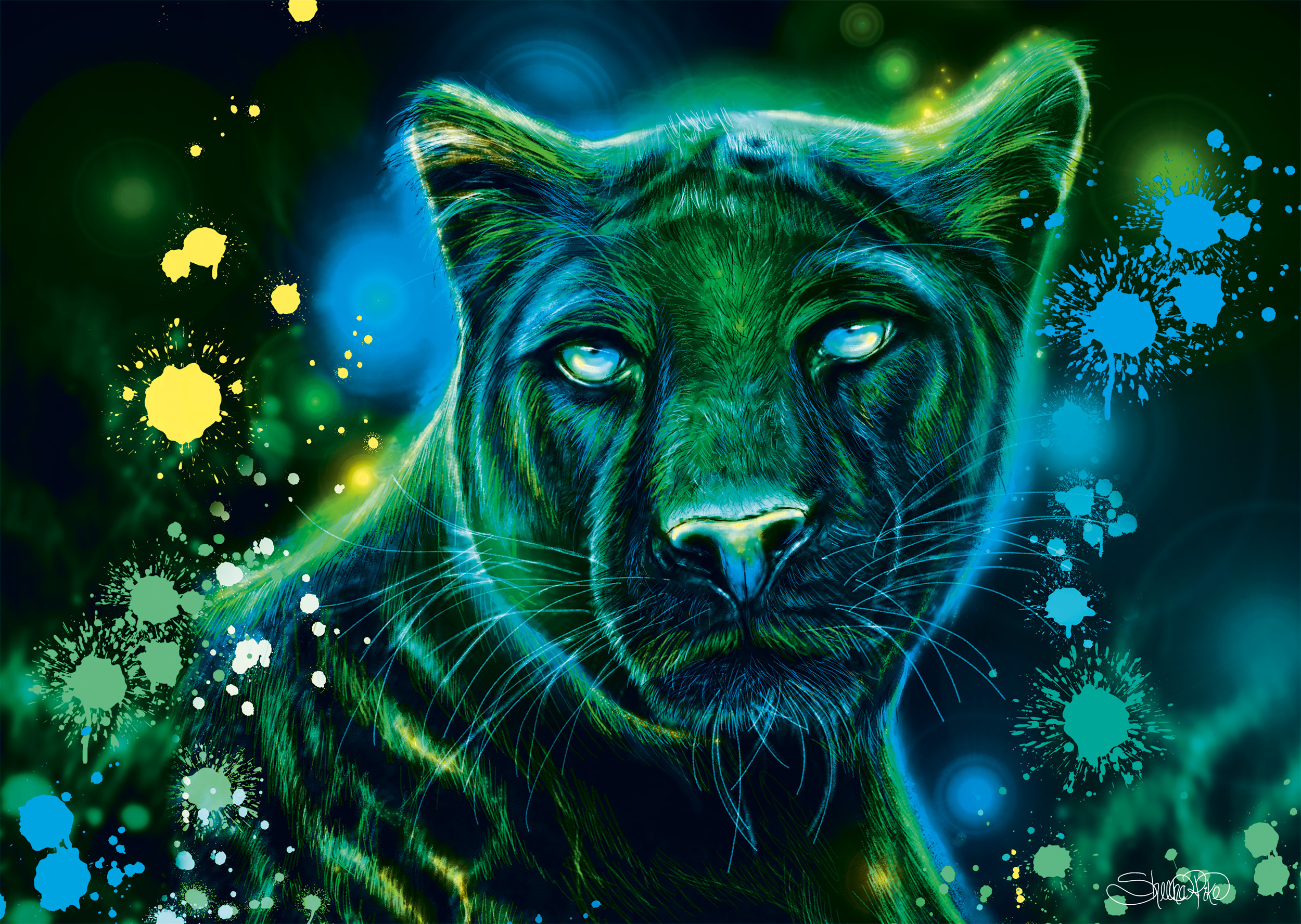 Panthère Fluo