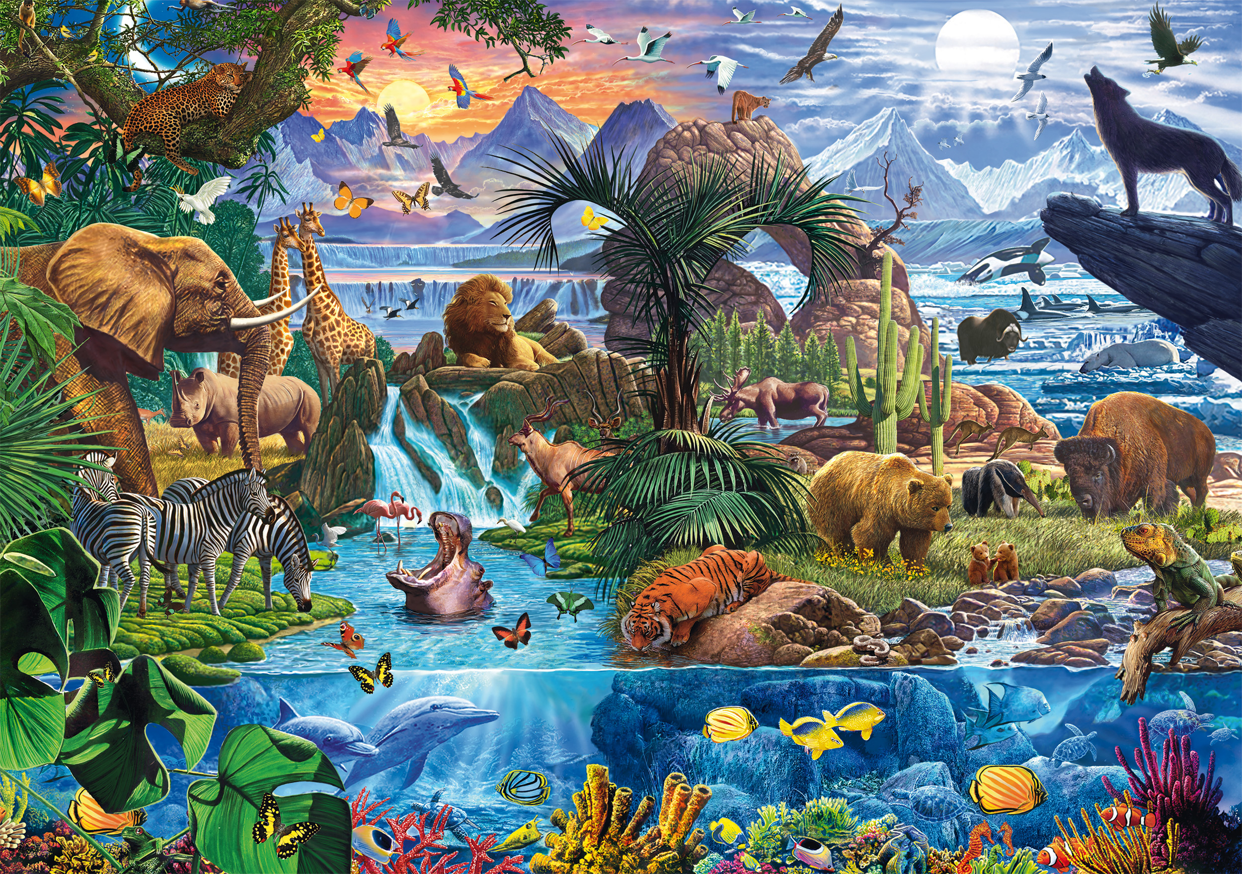 Panorama de la Vie Sauvage