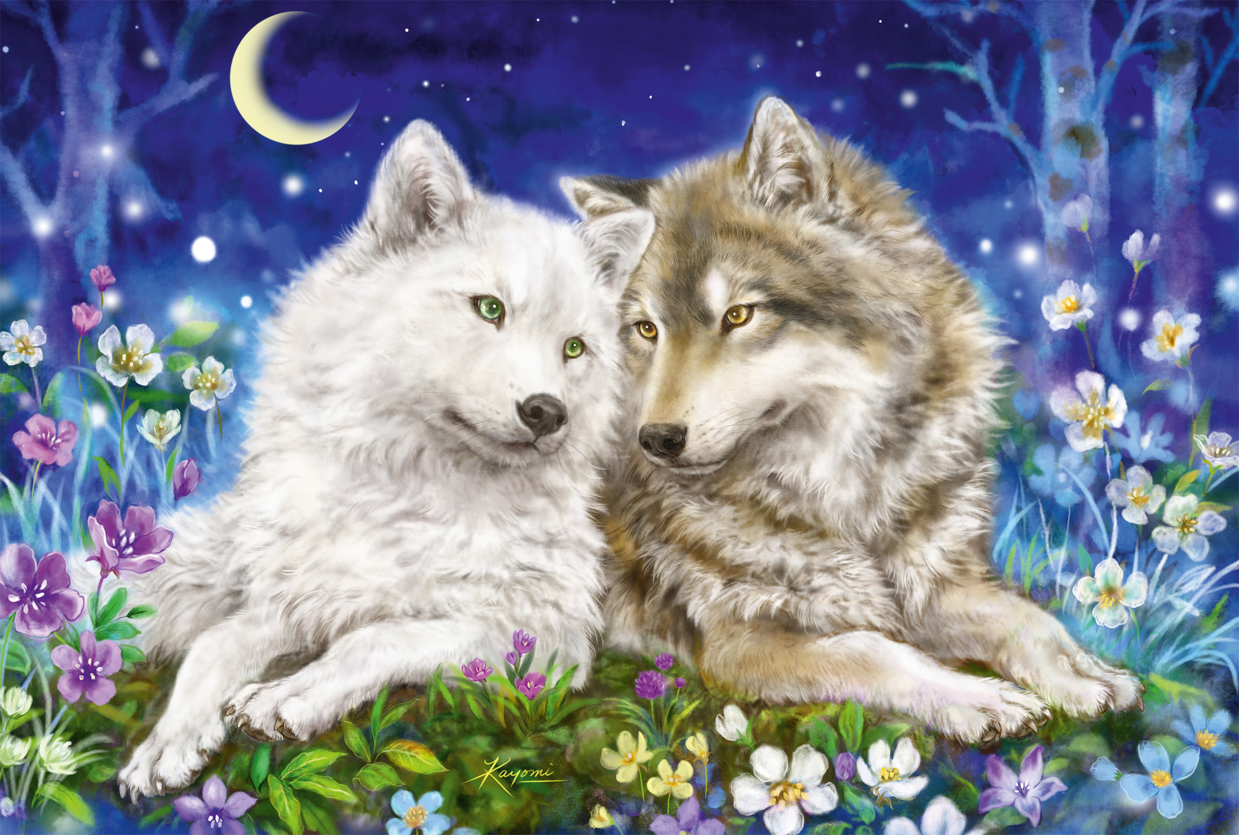 Amitié entre Loups