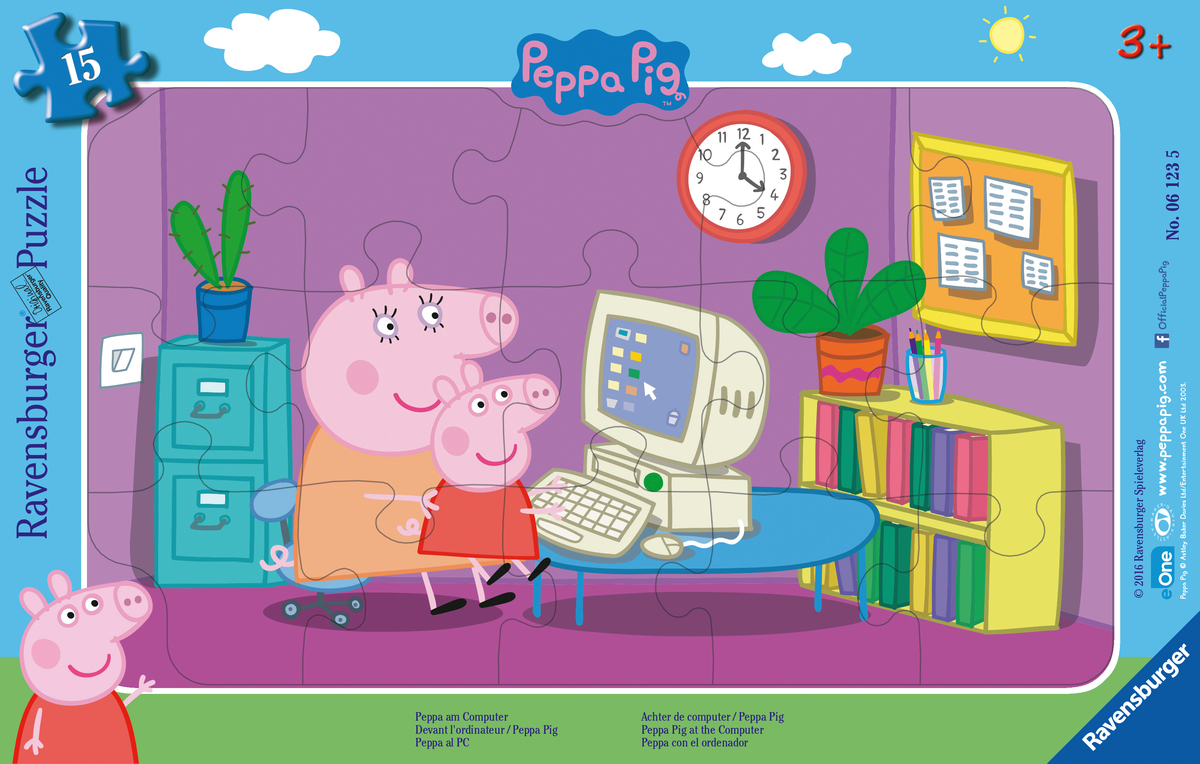 Puzzle Cadre - Peppa Pig