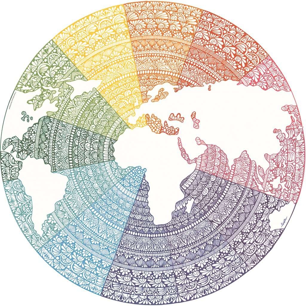 Circle of Colors - Mandala