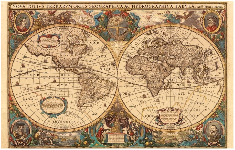 Mappemonde antique