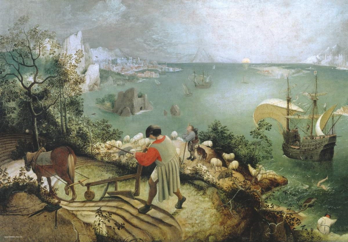 Pieter Brueghel - La Chute d'Icare