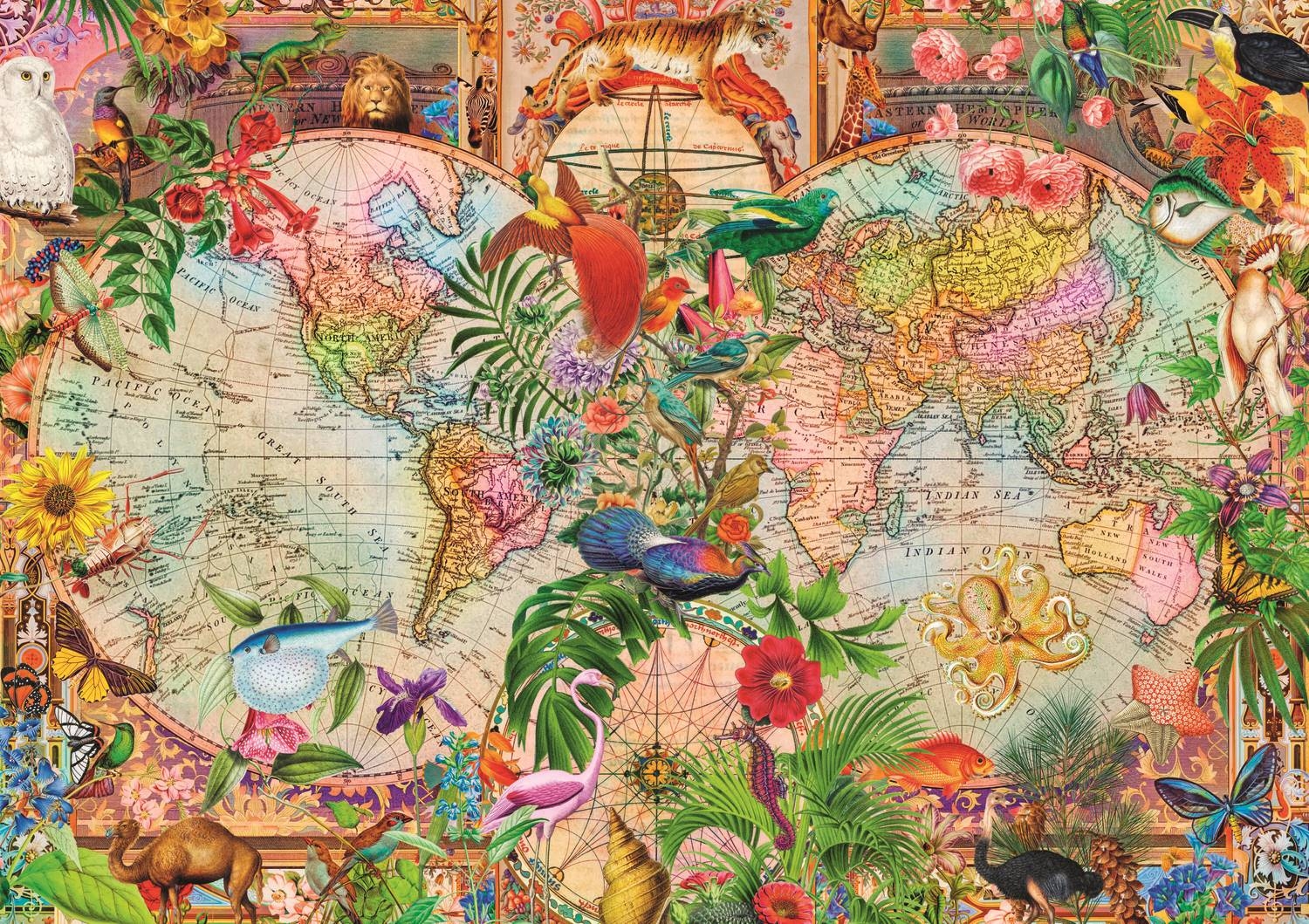 L'Heure Du Thé : Carte Du Monde Antique