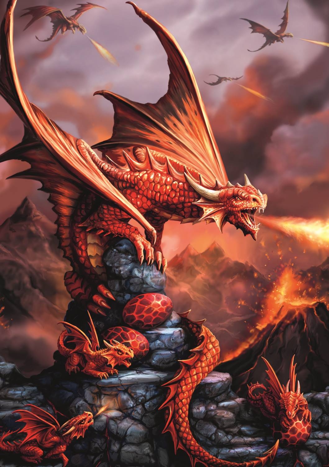 Collection Fantasy : Dragon de Feu