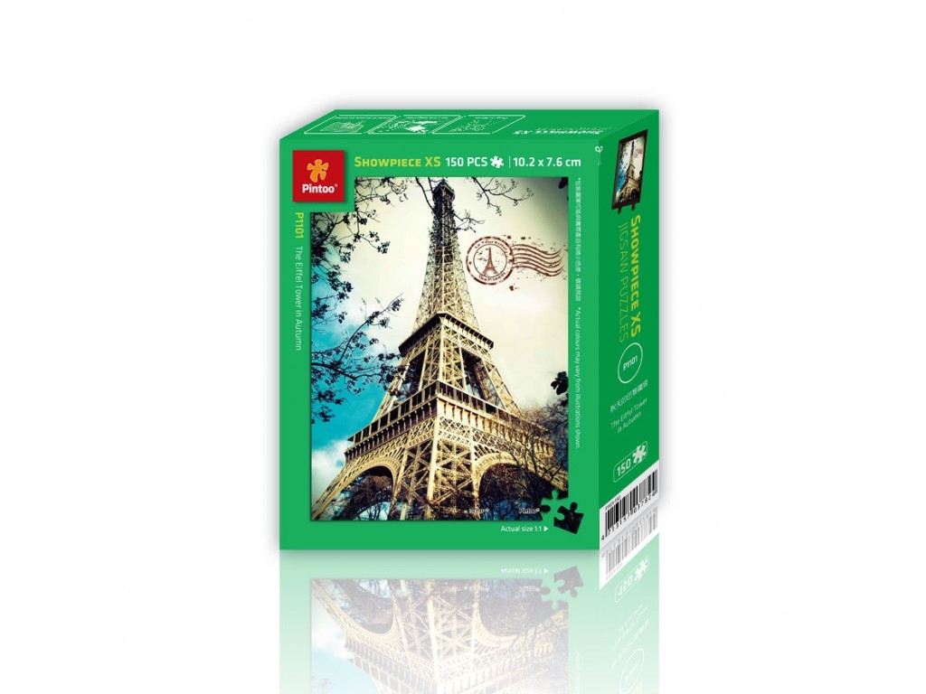 Puzzle en Plastique - La Tour Eiffel en Automne