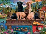 Chiens et Canards (Famille)