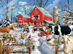 Pièces XXL - Lori Schory - Ferme en Hiver