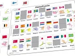 Puzzle Cadre - MemoPuzzle (en Norvégien)