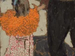 Edouard Vuillard : Enfant portant un foulard rouge, 1891