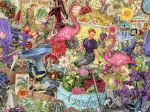 Collage de jardin