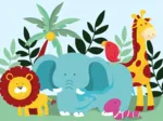 Les Animaux de la Savane