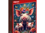 Famille Cochon en Promenade