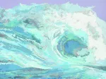 Matthew Cusick - Map Wave