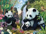 Famille de Pandas