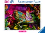 Caméléon - Puzzle Highlight - Animaux Colorés