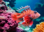 Poisson-Lion - Puzzle Highlight - Animaux Colorés
