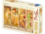 Mucha Alphonse - Les 4 Saisons