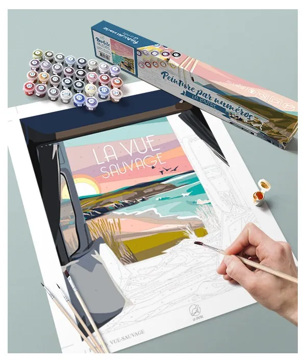 Peinture par Numéros - Vue Sauvage