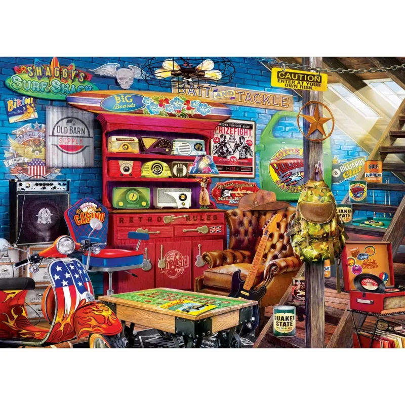 Man Cave - Retro Rules