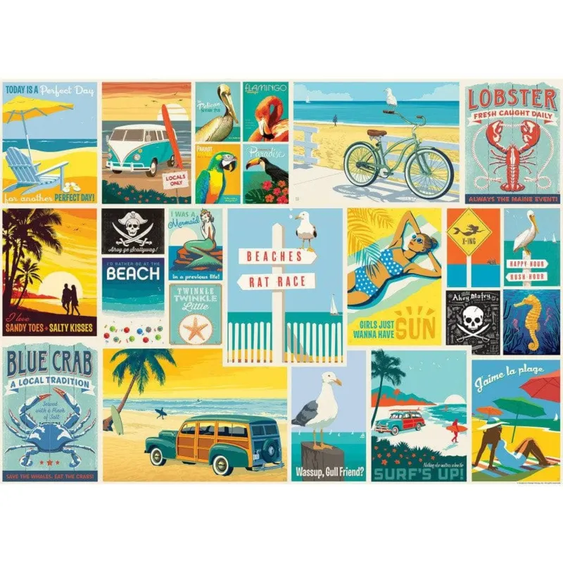 Affiches Vintage - Collection Côtière