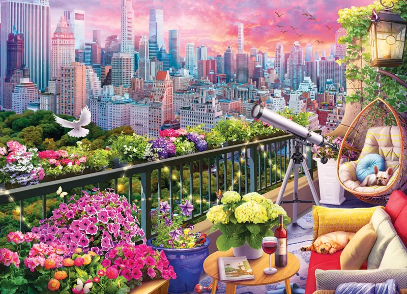 Jardin sur le Toit de New-York