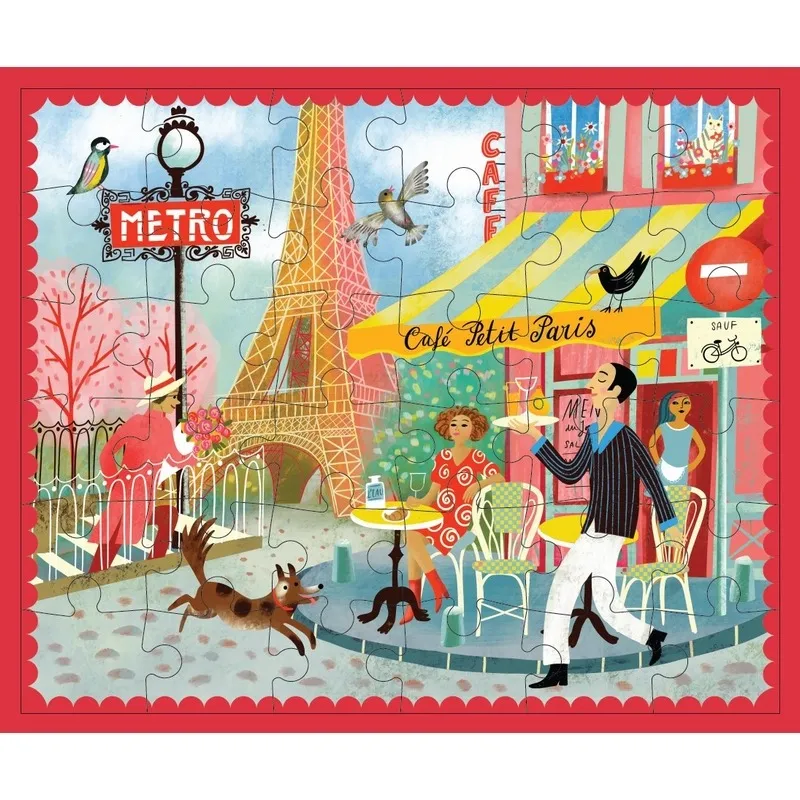 Mini Puzzle - Café Paris