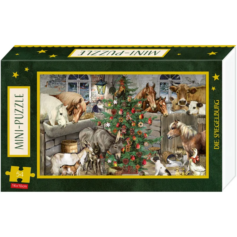 Mini-Puzzle - Festive Xmas - L'Étable