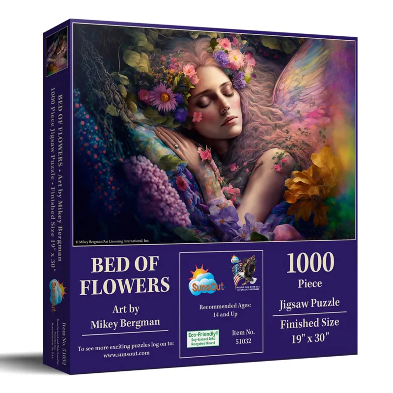 Lit De Fleurs