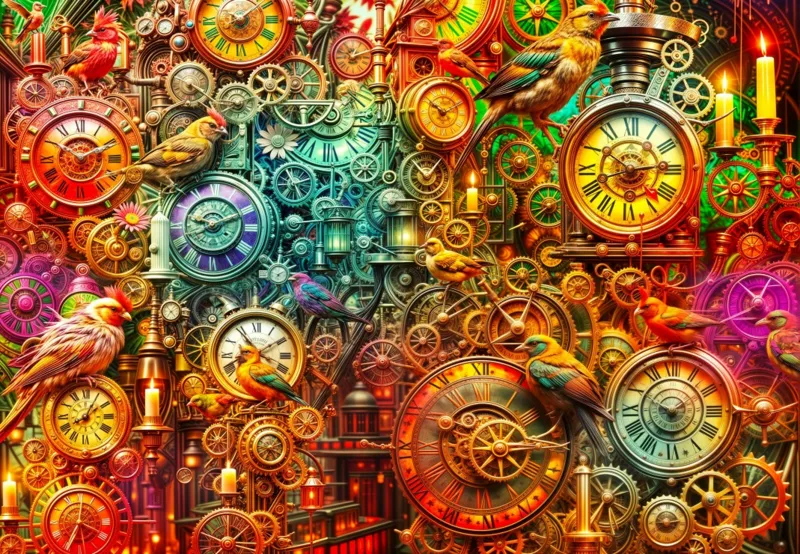 L'Horloge Secrète des Oiseaux