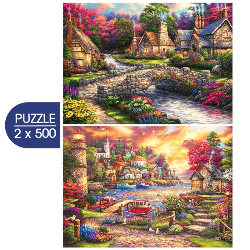 2 Puzzles - L'Art de Chuck Pinson