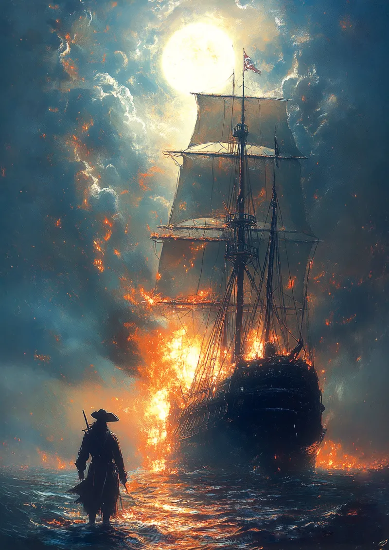 Derrière Les Flammes