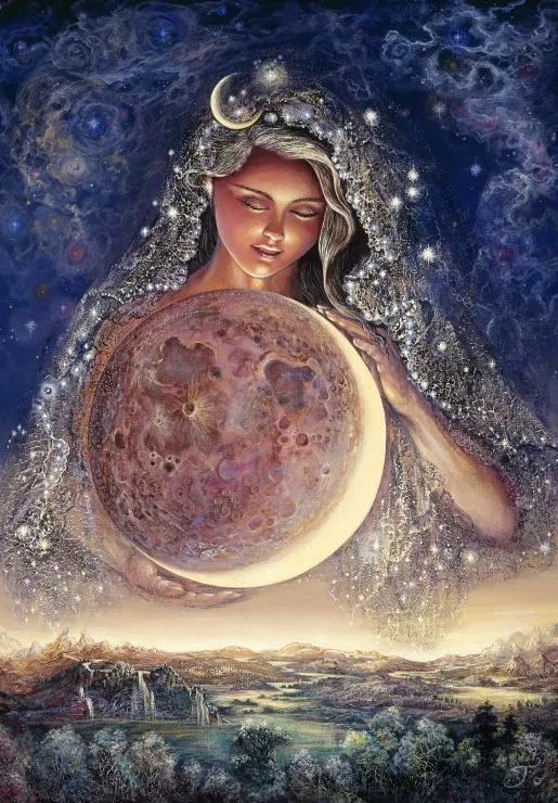 Josephine Wall - Moon Goddess