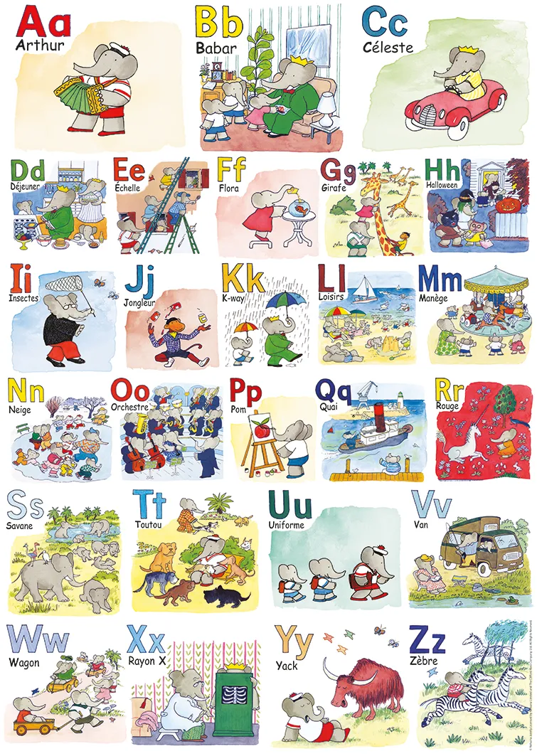 L'abécédaire de Babar