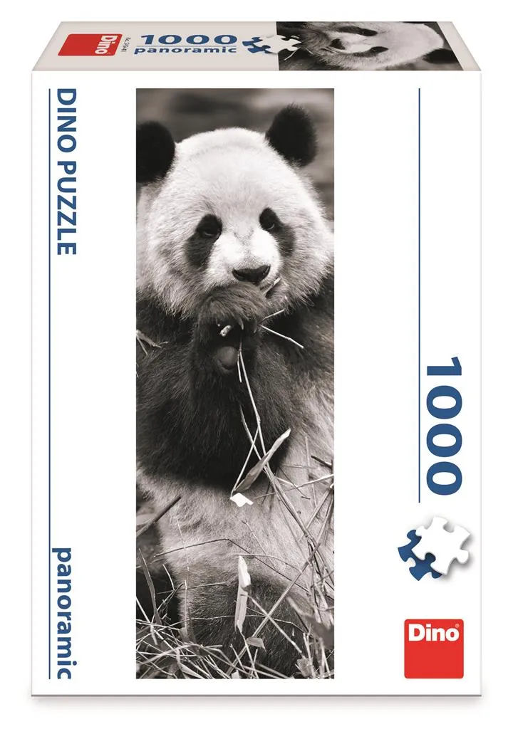 Panda dans l'Herbe