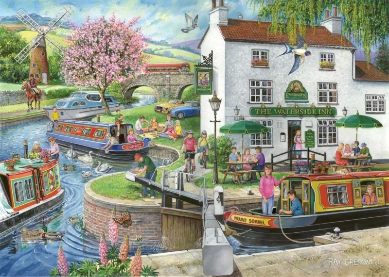 Trouvez les 15 Différences No.6 - By The Canal