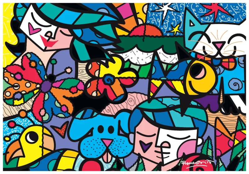 Romero Britto - Britto Garden