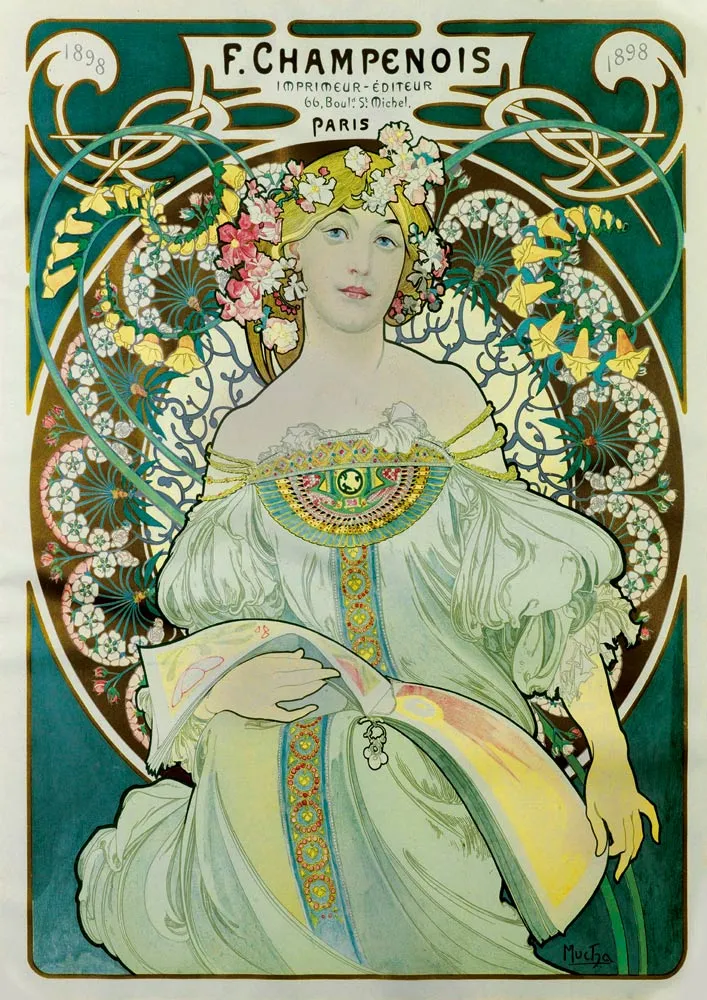 Mucha - Daydream, 1897