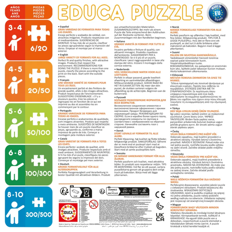 2 Puzzles - Filles Fleuries